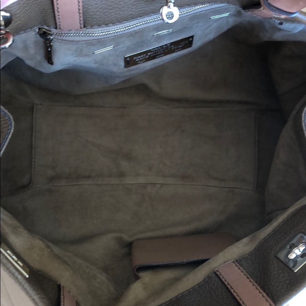 VBH beige leather satchel bag! Authentic! - Picture 7 of 8